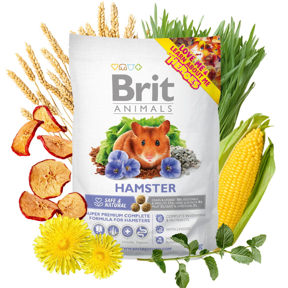 Brit Animals Hamster Complete pokarm dla chomików 100g